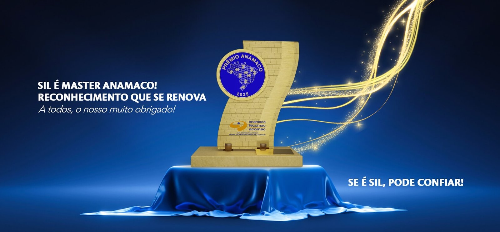 Banner de reconhecimento comercial